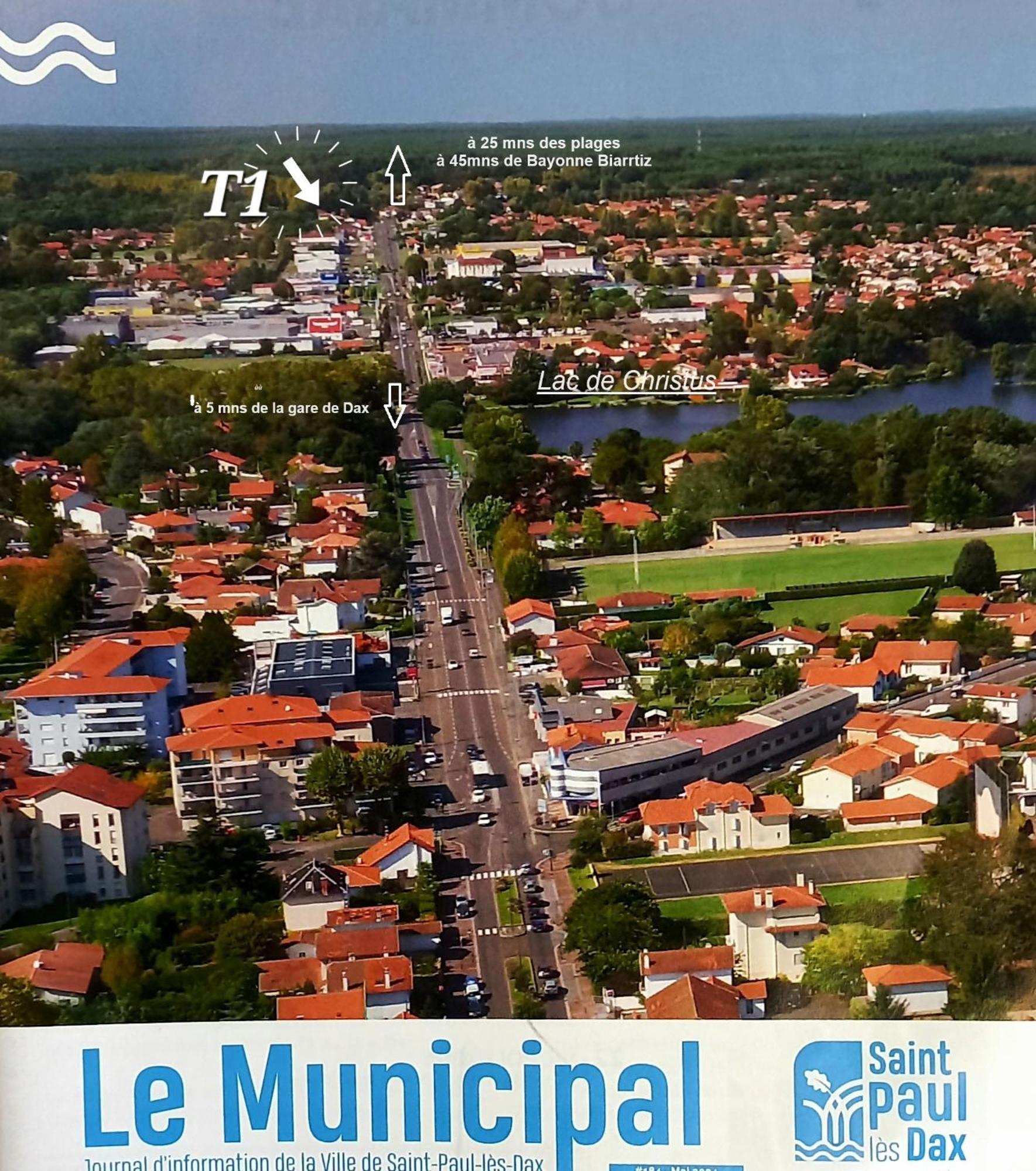 Studio Nature Et Beauregard 30M2 En Duplex Proche Lac, Cures Thermales Et Commerces Saint-Paul-les-Dax Exterior photo